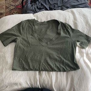 Lululemon Love Tee - dark green